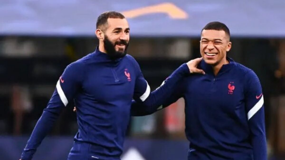 EdF : « Hummm vous deux là… », quand Pogba réagit à cette nouvelle apparition de Mbappé et Benzema ! (photo)