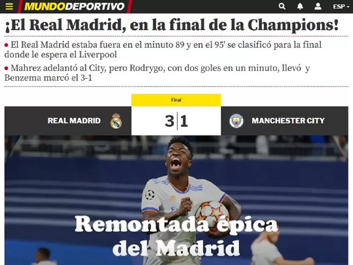 « Que Dieu descende pour nous expliquer”, les médias essaient toujours de comprendre la remontada du Real Madrid