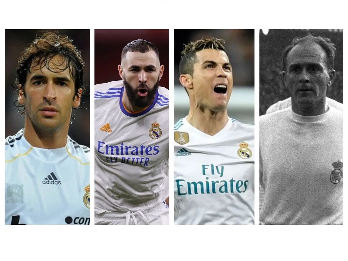 Voici les 10 meilleurs buteurs de l’histoire du Real Madrid, Benzema à la …ème place