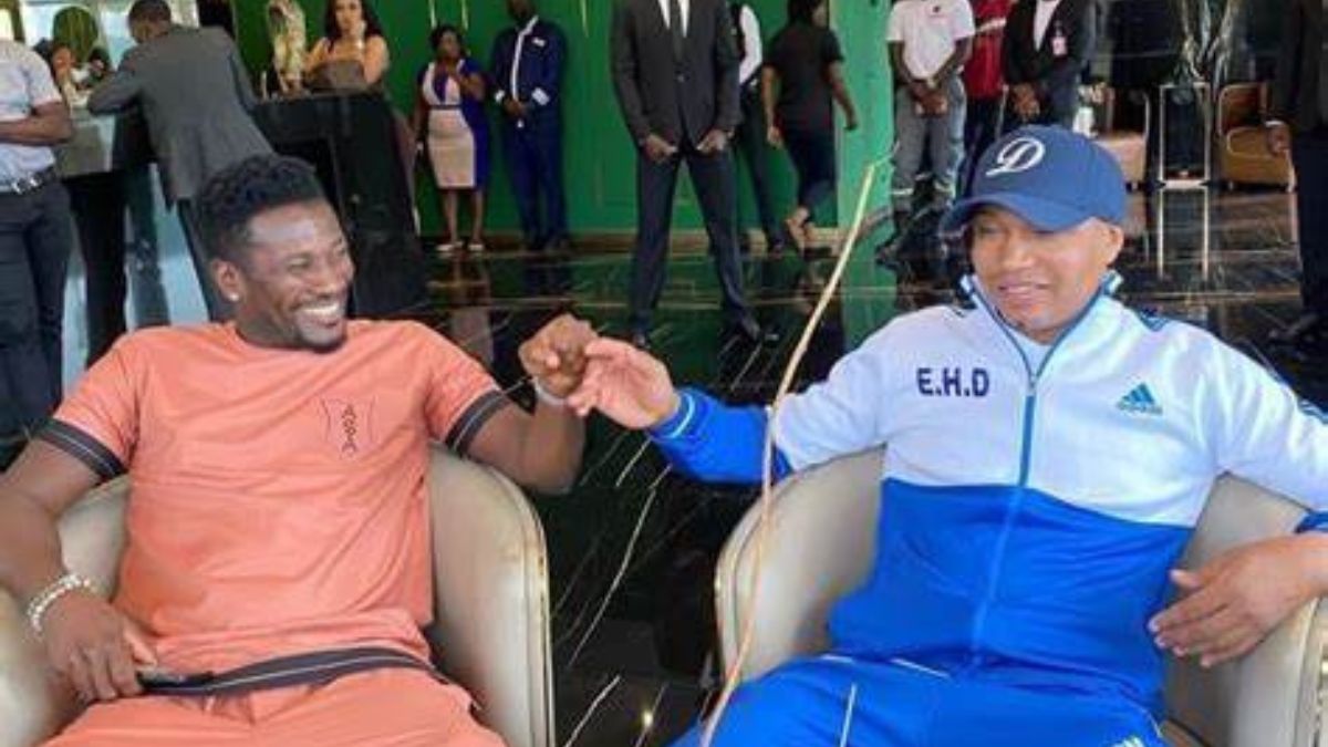 « Vous êtes le visage du football africain »; La surprise d’Asamoah Gyan et El-Hadji Diouf à Sadio Mané (vidéo)