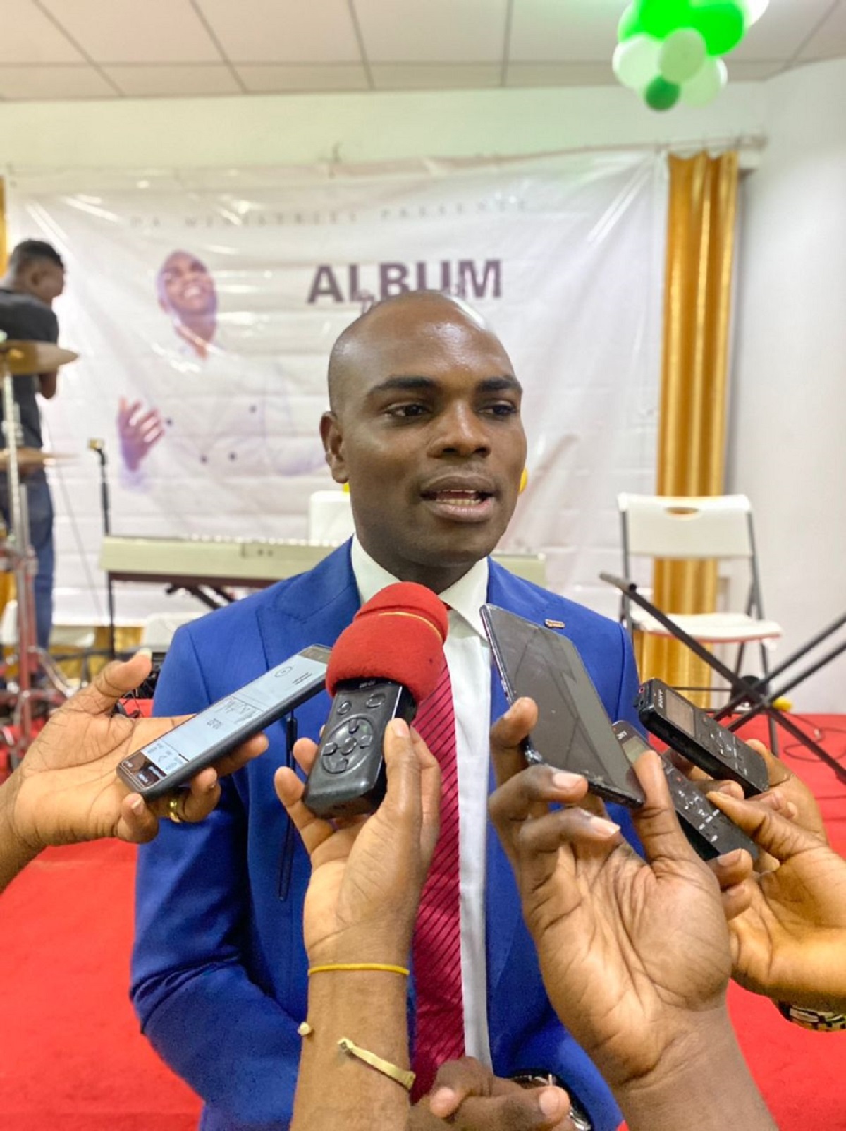 Togo : Dr Didier inscrit son tout premier album dans le monde du gospel