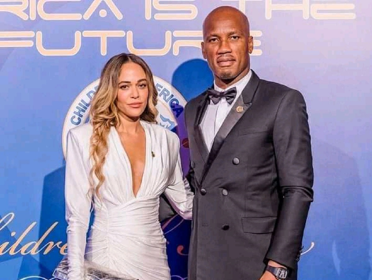 Une photo de Didier Drogba avec sa compagne Gabrielle Lemaire fait jaser