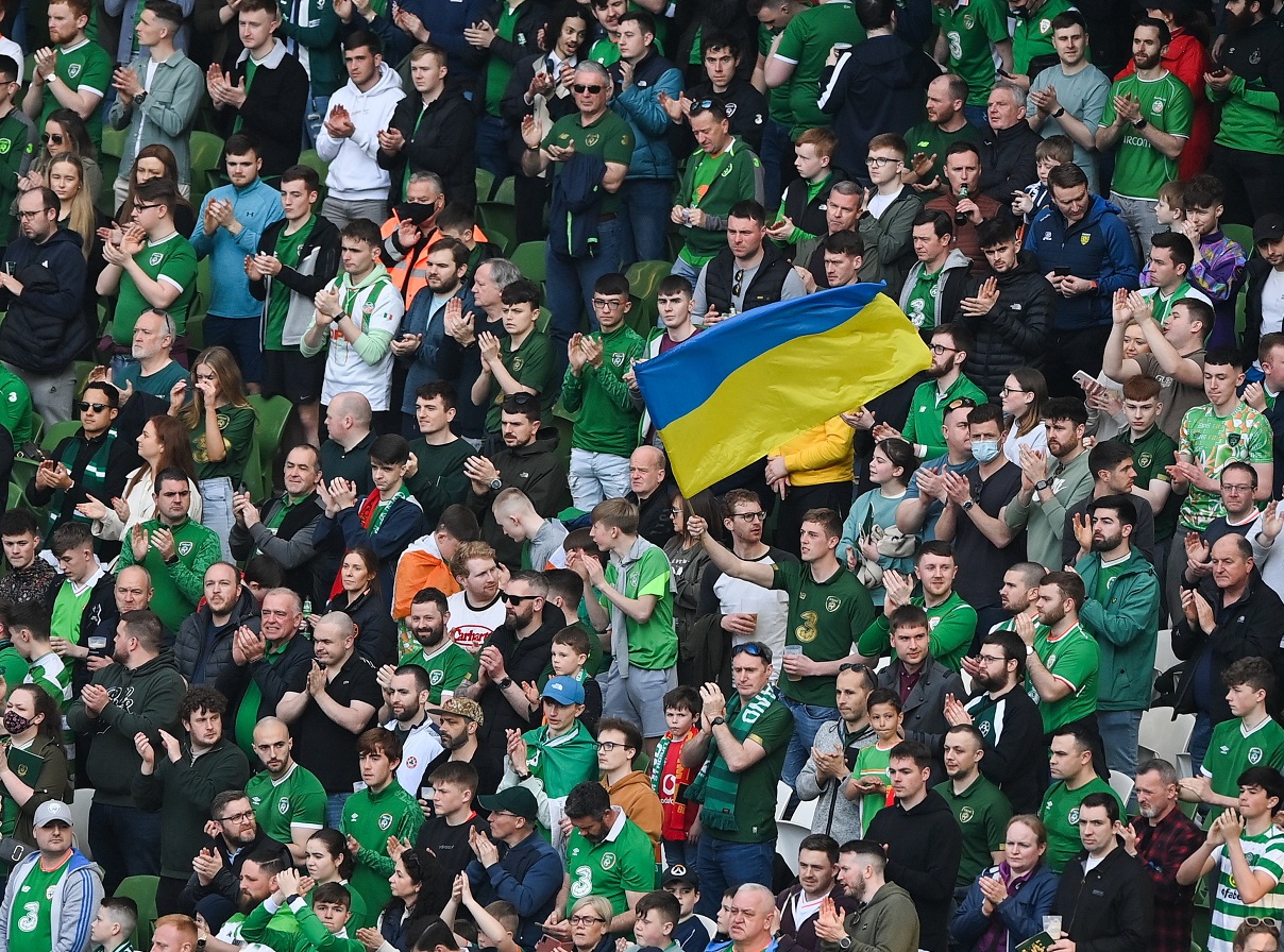 Ligue des nations: l’Ukraine émue par cet incroyable geste de l’Irlande