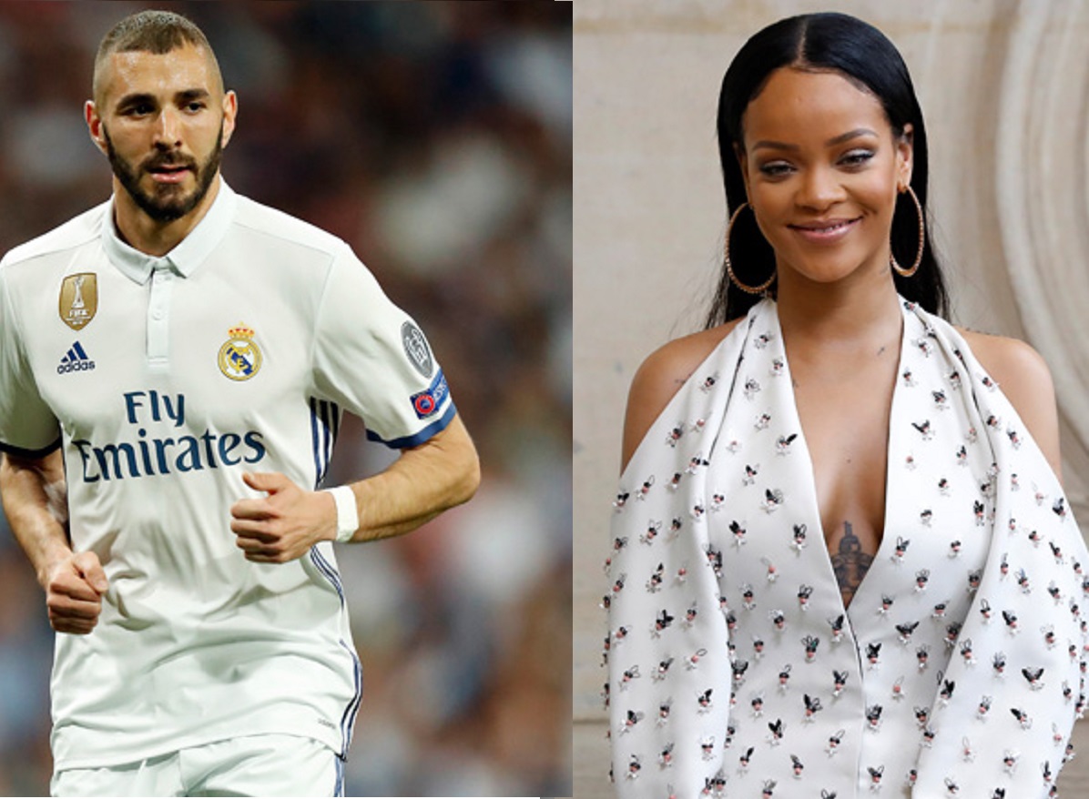 « Rihanna n’est pas passée inaperçue …  » : Un pied posé sur le p£nis de Benzema suscite la curiosité (photo)