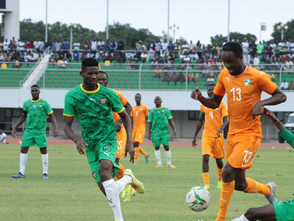 Côte d’Ivoire vs Togo : Les Éperviers locaux s’inclinent face aux Éléphants en amical