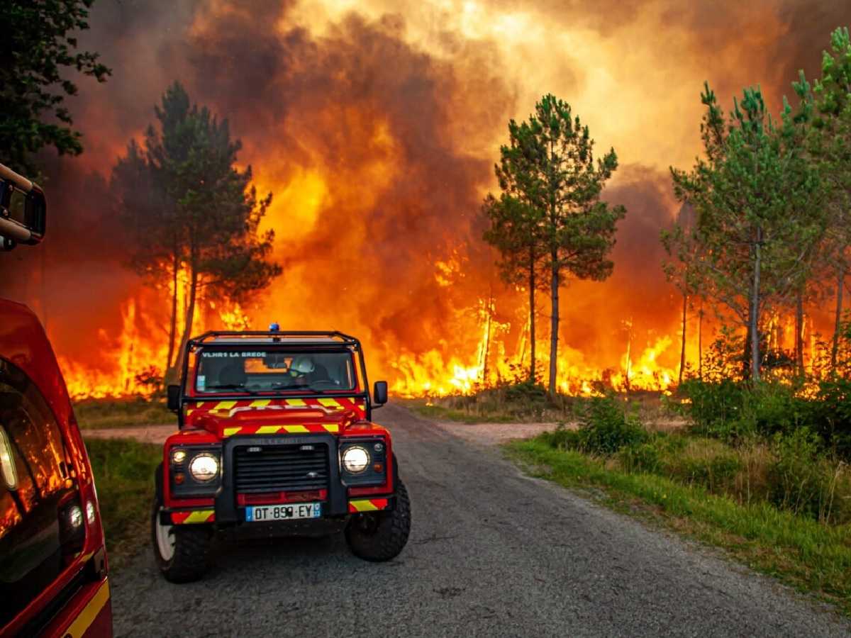 France/Ardèche : le criminel à l’origine des feux de forêts arrêté ; c’est un sapeur-pompier !