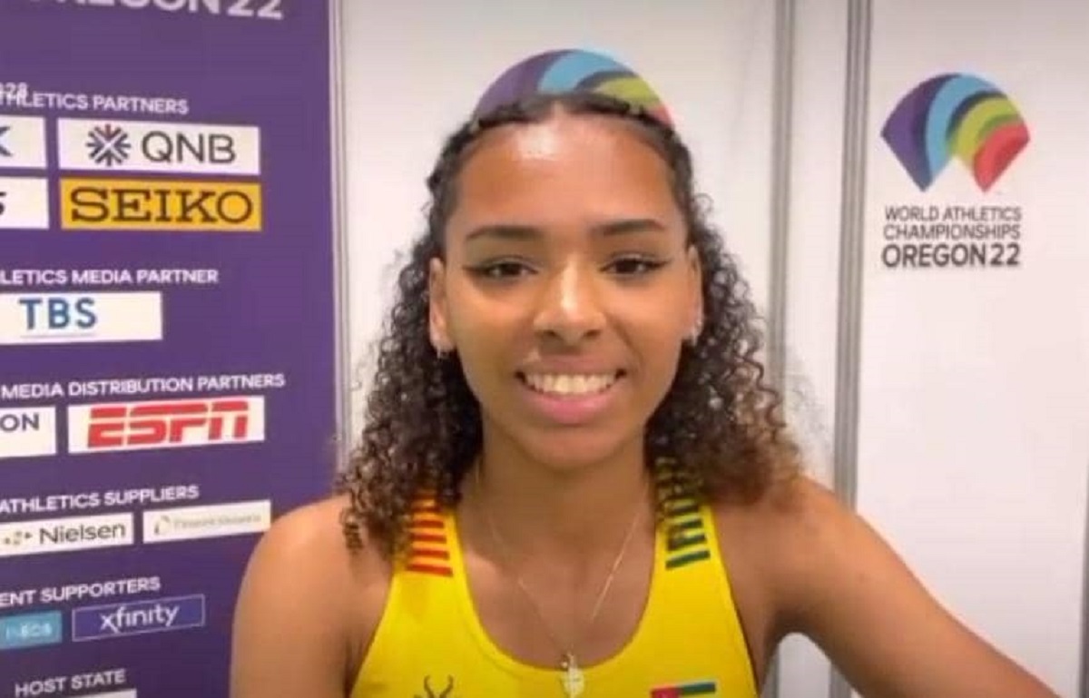 Mondiaux d’athlétisme : l’interview en « fran-glais » de la représentante togolaise Naomi Akakpo amuse la toile (vidéo)