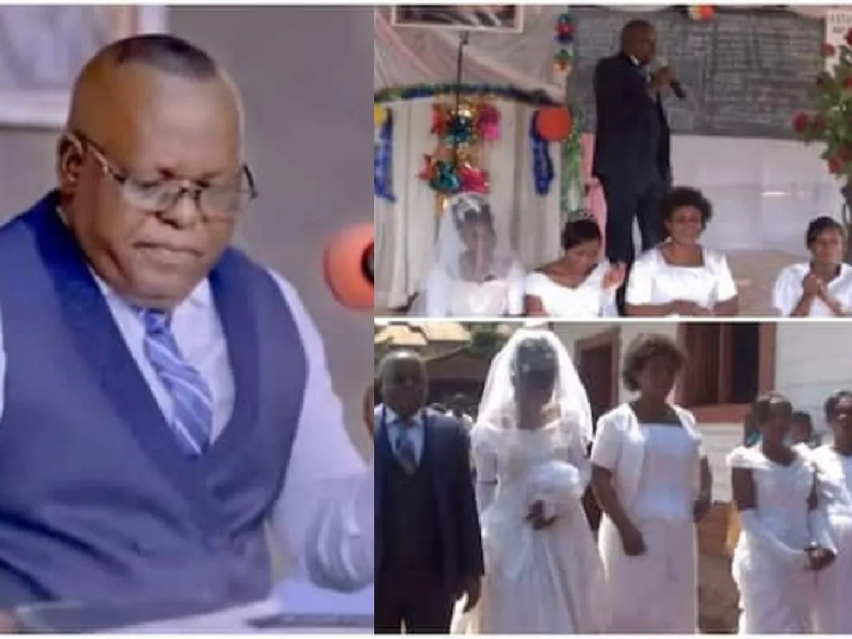 RDC : le mariage d’un homme de Dieu avec 4 filles vierges choque la toile (vidéo)