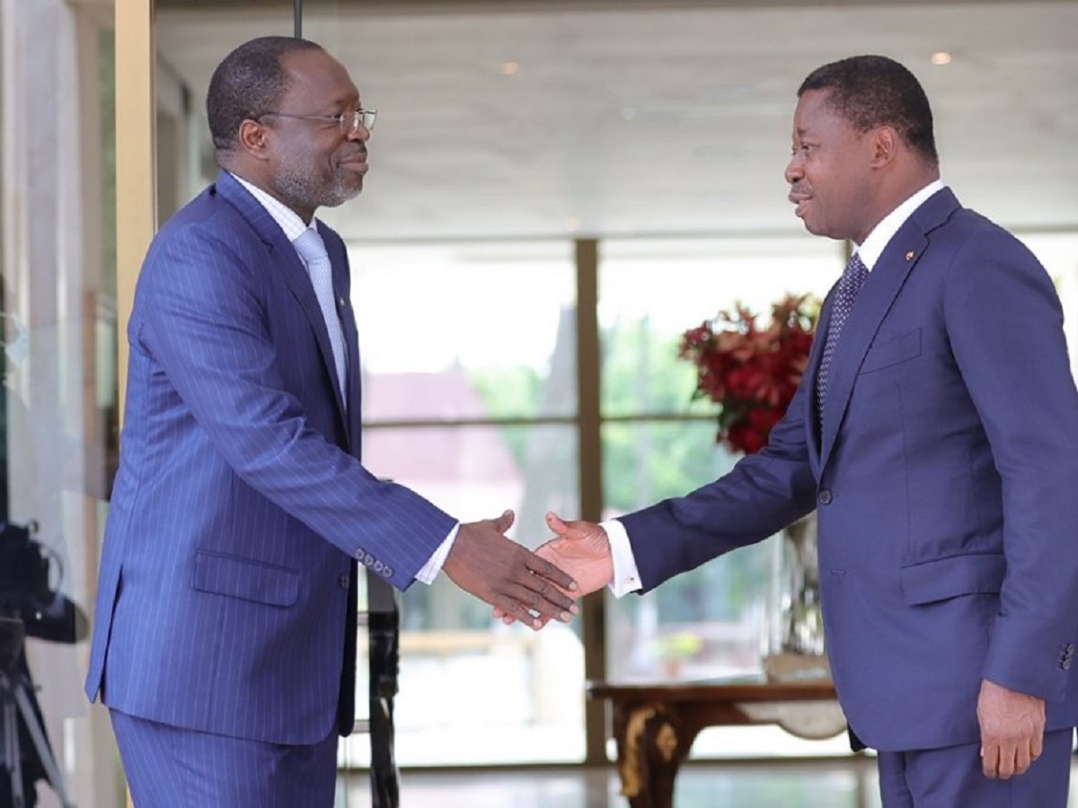 CEDEAO : Le nouveau président de la Commission demande l’appui du chef de l’Etat togolais