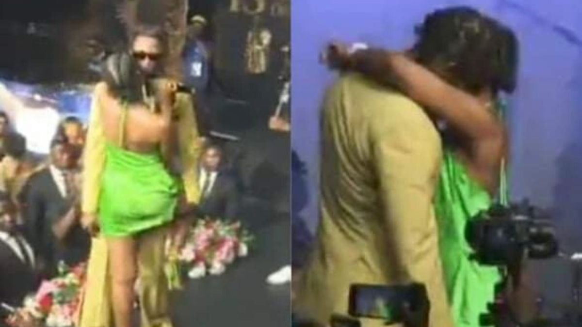 Diamond Platnumz : après Tayc, l’artiste et l’une de ses chanteuses posent un acte très osé sur scène (vidéo)