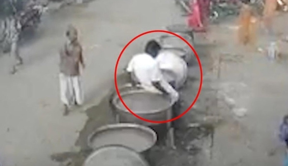 Drame : un homme meurt après être tombé dans une marmite de bouillie chaude (vidéo)