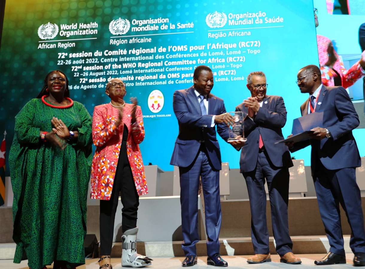 Togo : Faure Gnassingbé lance officiellement la 72e session du Comité régional de l’OMS pour l’Afrique