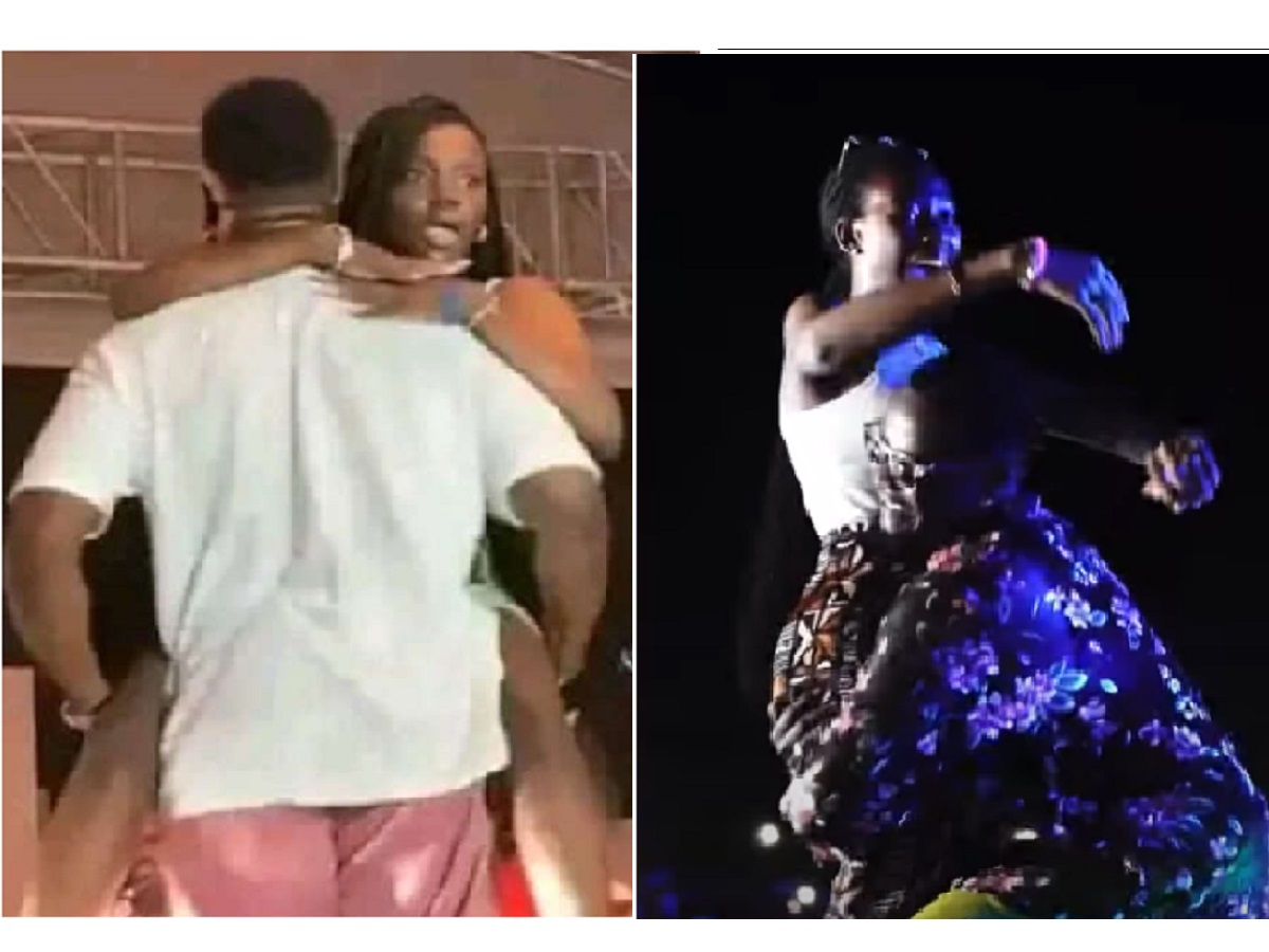 (Vidéo) Kizz Daniel imite Tayc en soulevant une fille lors d’un concert à Cotonou