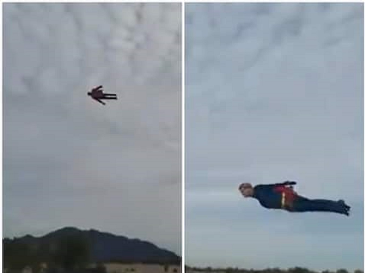 (Vidéo) L’apparition mystérieuse d’un ‘Superman’ dans le ciel surprend la toile