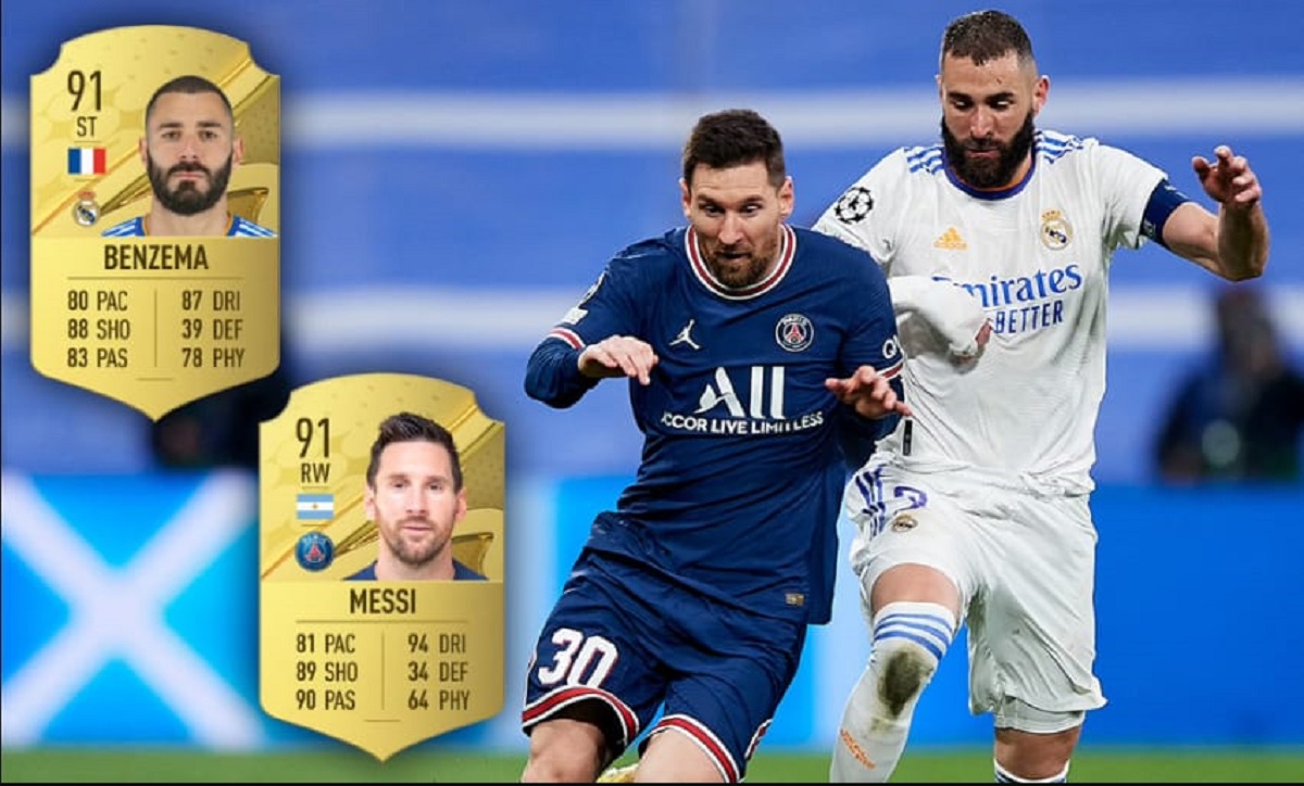 FIFA 23 : Karim Benzema devance Lionel Messi et devient le joueur le mieux noté