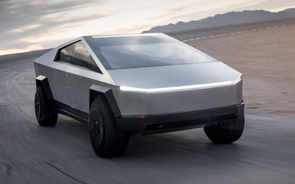 Tesla Cybertruck : La voiture futuriste d’Elon Musk peut se transformer en bateau