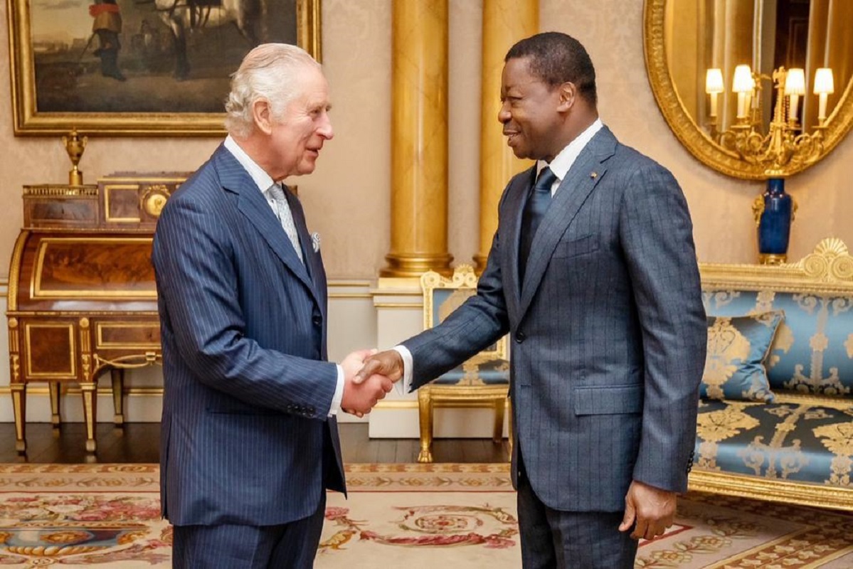 Togo : Faure Gnassingbé et le Roi Charles III évoquent les questions de développement durable
