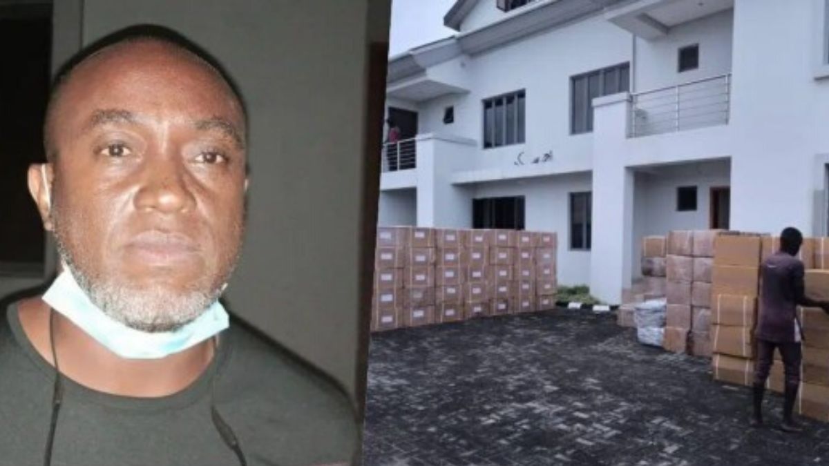 Nigeria : un baron de la drogue arrêté avec plus de 8 milliards de Tramadol dans sa maison (photo)
