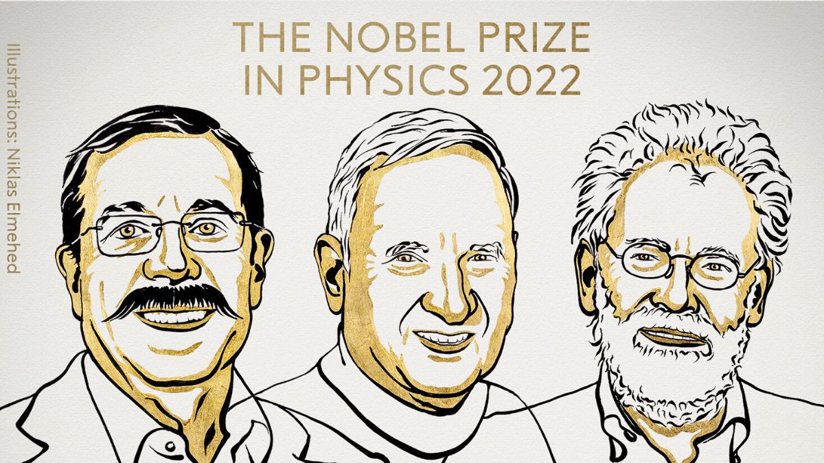 Prix Nobel de physique 2022 : le français Alain Aspect et 2 autres chercheurs récompensés pour leurs travaux sur la mécanique quantique