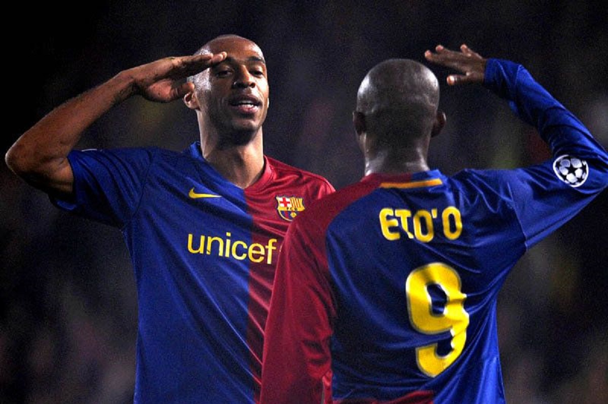 L’avis de Samuel Eto’o sur Thierry Henry choque : « Titi était bon, mais … »