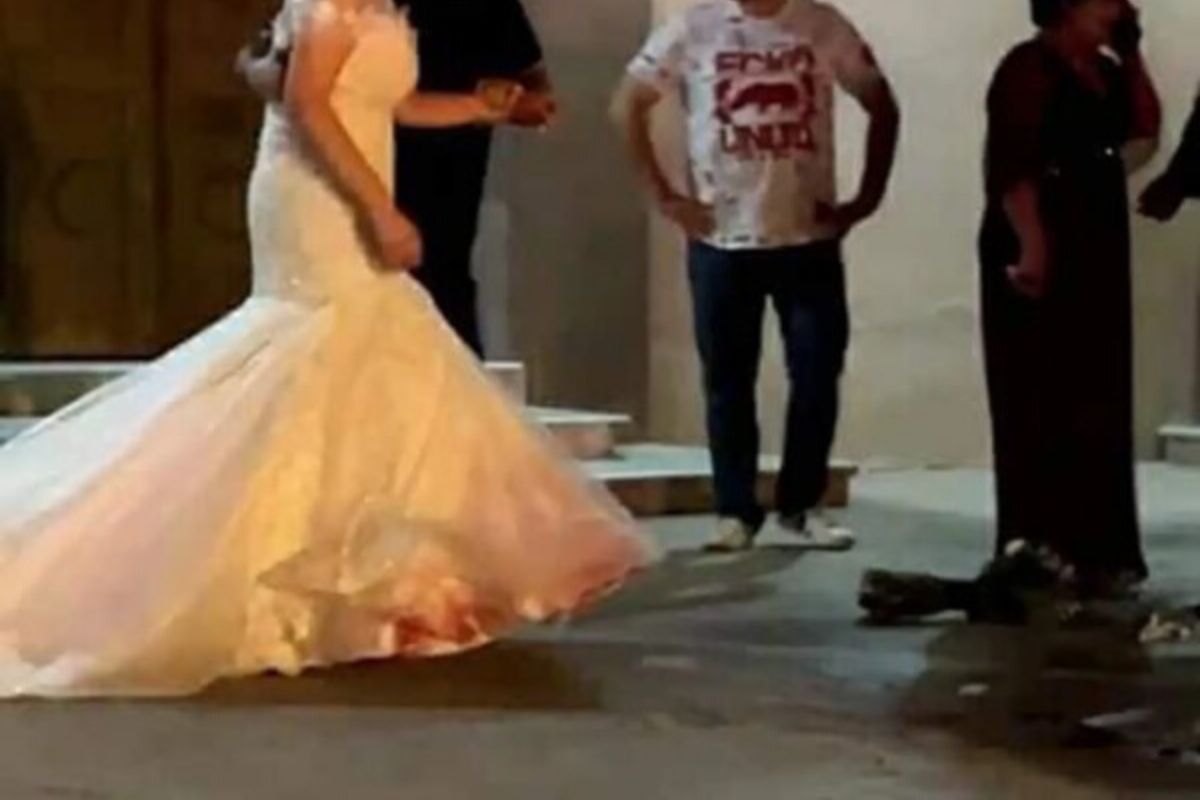 Un marié abattu devant sa femme quelques instants après son mariage (photo)
