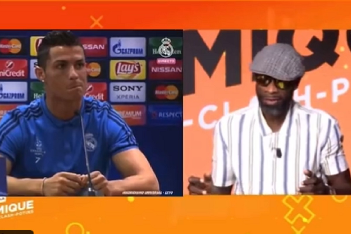 Montage vidéo : Une scène montrant Cristiano Ronaldo avec Anaconda secoue la toile