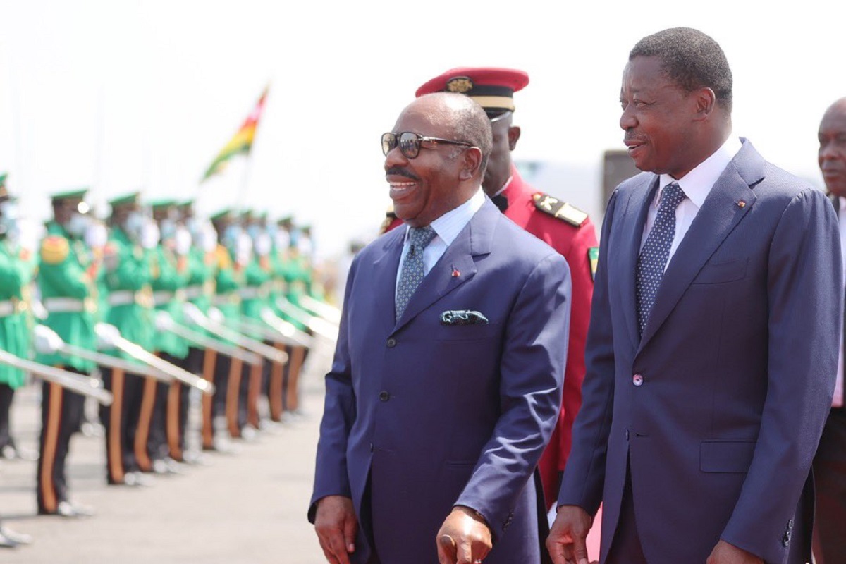 Ali Bongo au Togo pour une visite d’amitié et de travail de deux jours