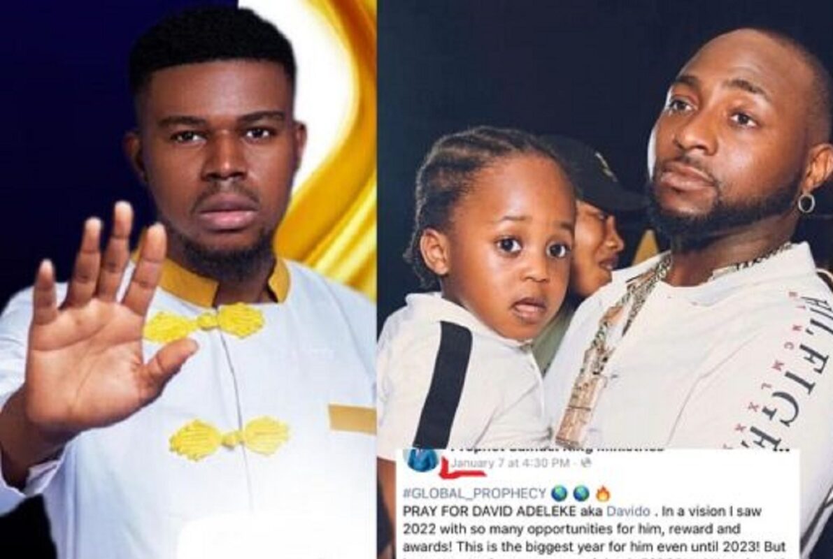 Nouvelle prophétie inquiétante du pasteur ayant prédit la mort du fils de Davido 