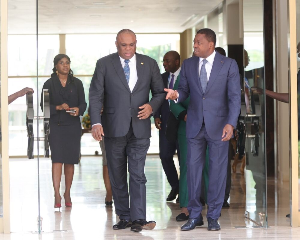 Togo : Faure Gnassingbé reçoit le Président d’Afreximbank ; voici les sujets évoqués