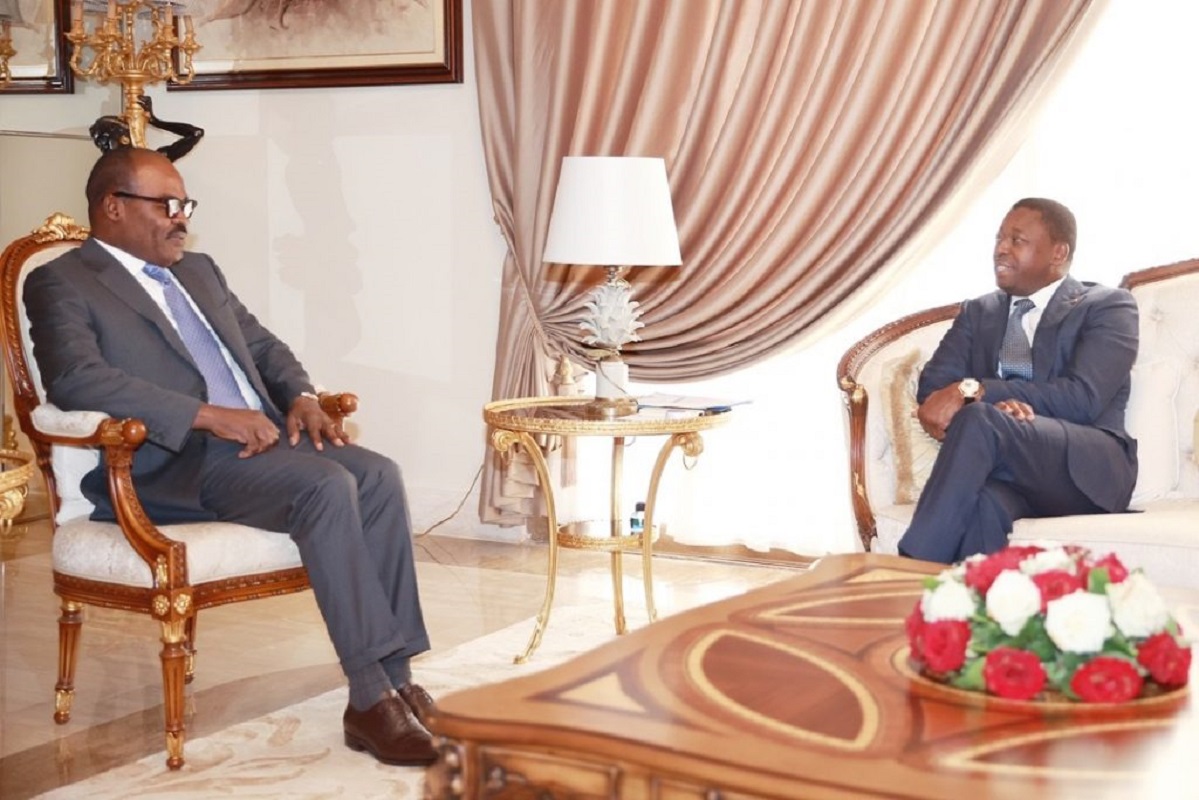 Togo : Faure Gnassingbé reçoit un émissaire de Félix Tshisekedi ; voici les sujets évoqués