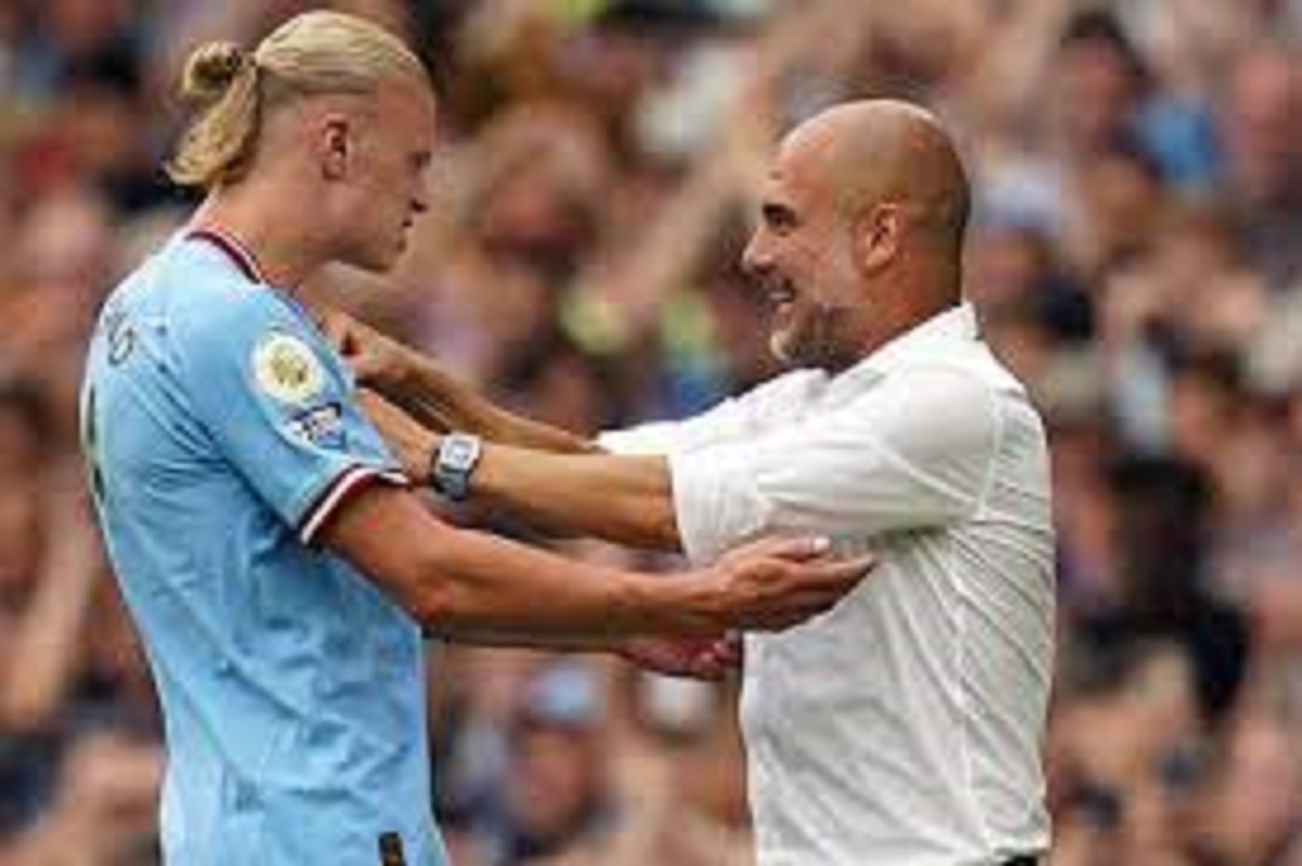 Pep Guardiola : « Je n’aime pas quand Haaland marque 3 buts, je suis jaloux… »