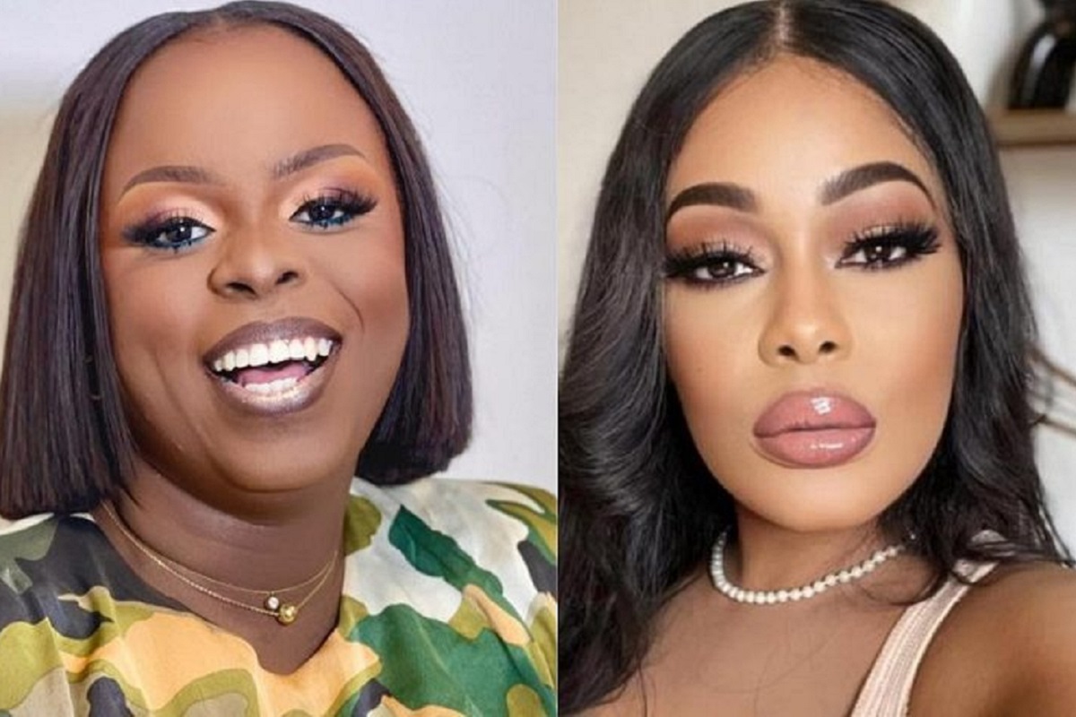 Yvidero : l’animatrice donne une leçon à Emmanuelle Keita sur son déguisement aux Primud (photos)