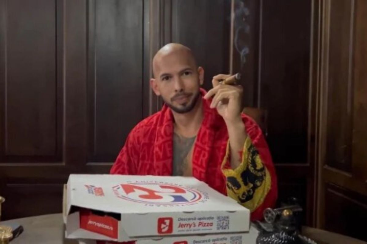 Andrew Tate trahi par une boîte de Pizza : l’influenceur accusé de vi0l et de traite d’êtres humains, arrêté