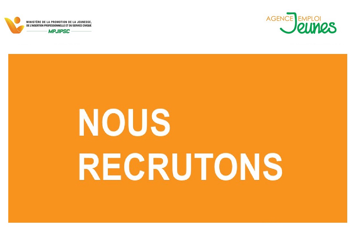 L’Agence Emploi Jeunes recrute pour plusieurs postes (13 janvier 2023)