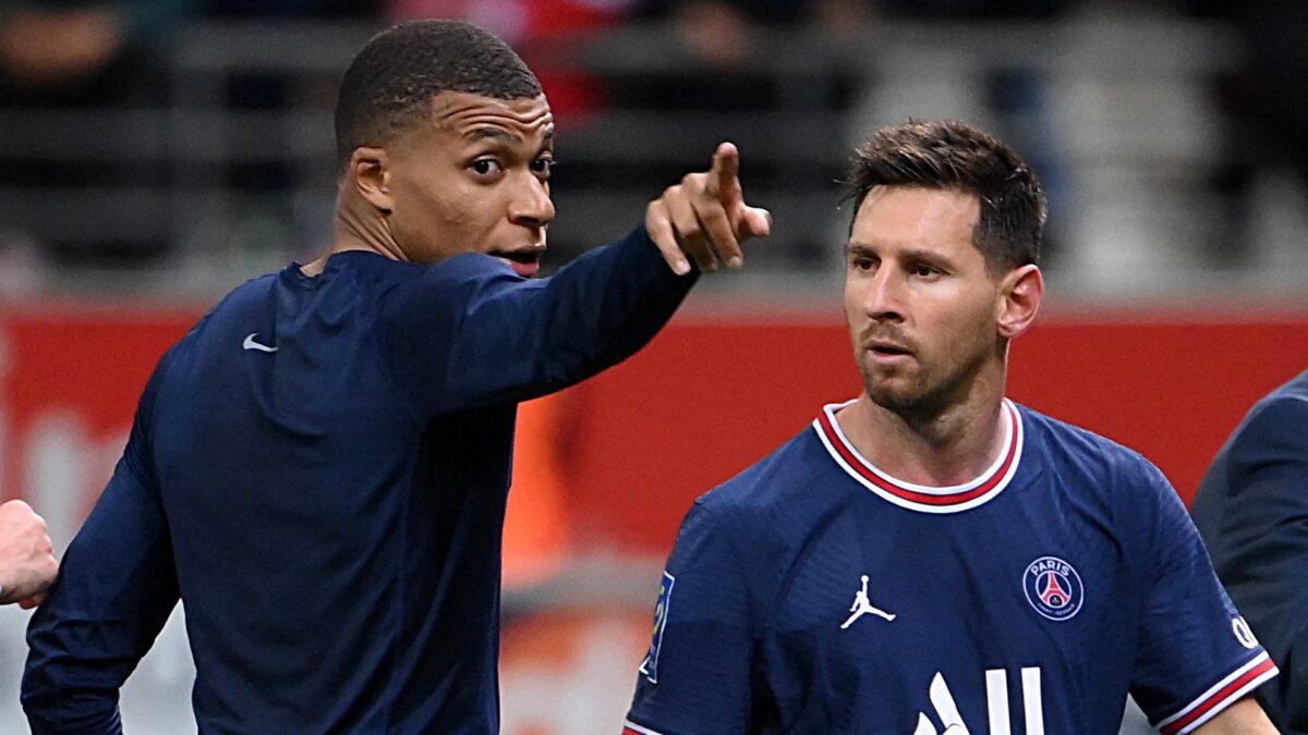 PSG Kylian Mbappé Lionel Messi