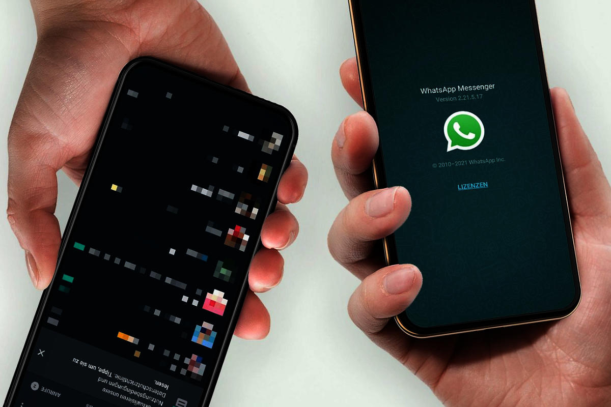 WhatsApp deux téléphones