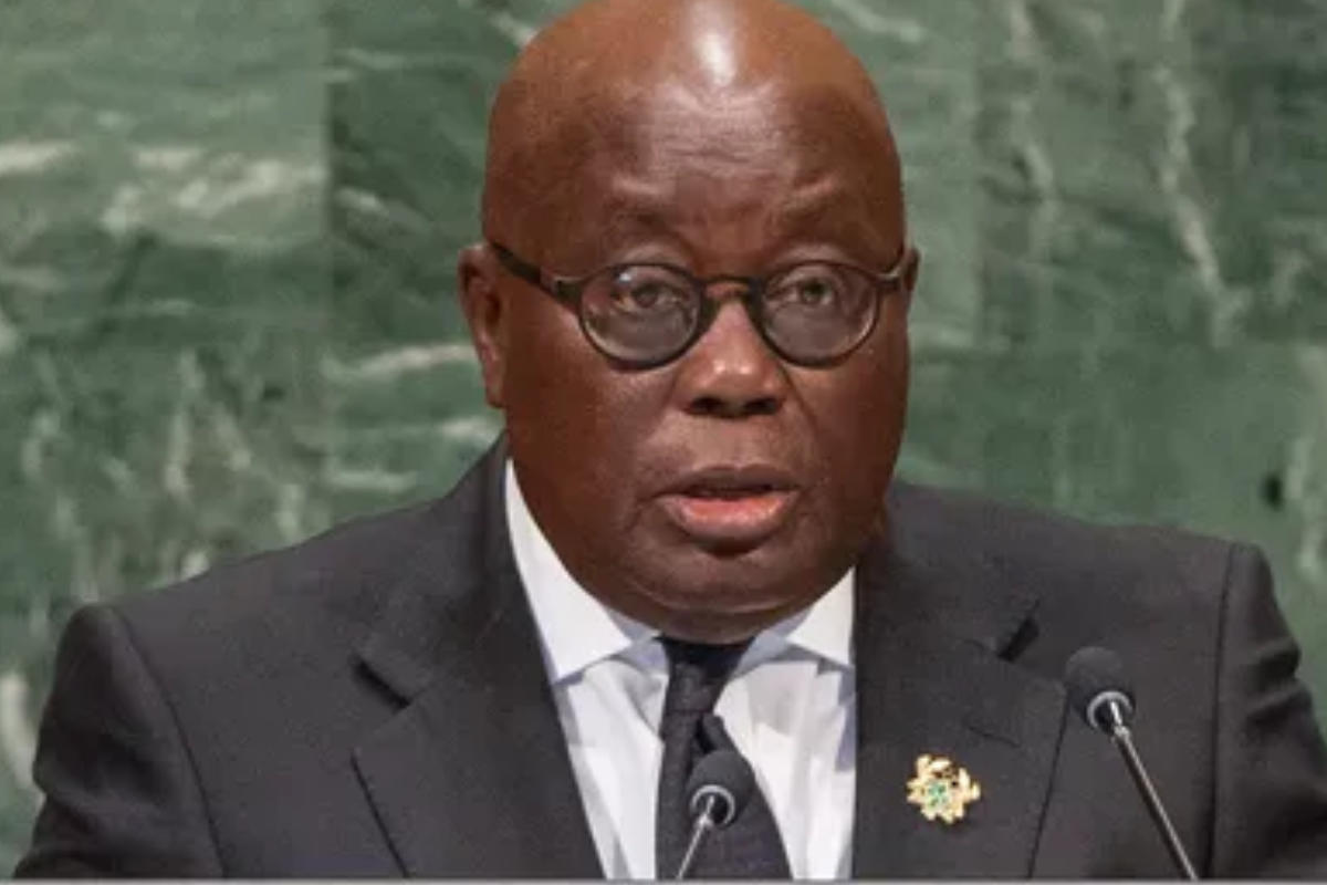Nana Akufo-Addo et Christian Atsu