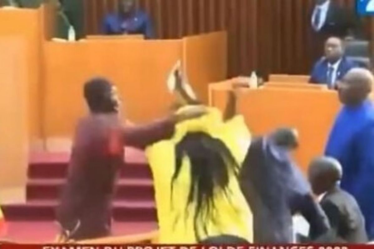 Sénégal : un député frappe une collègue en pleine séance au parlement (vidéo)