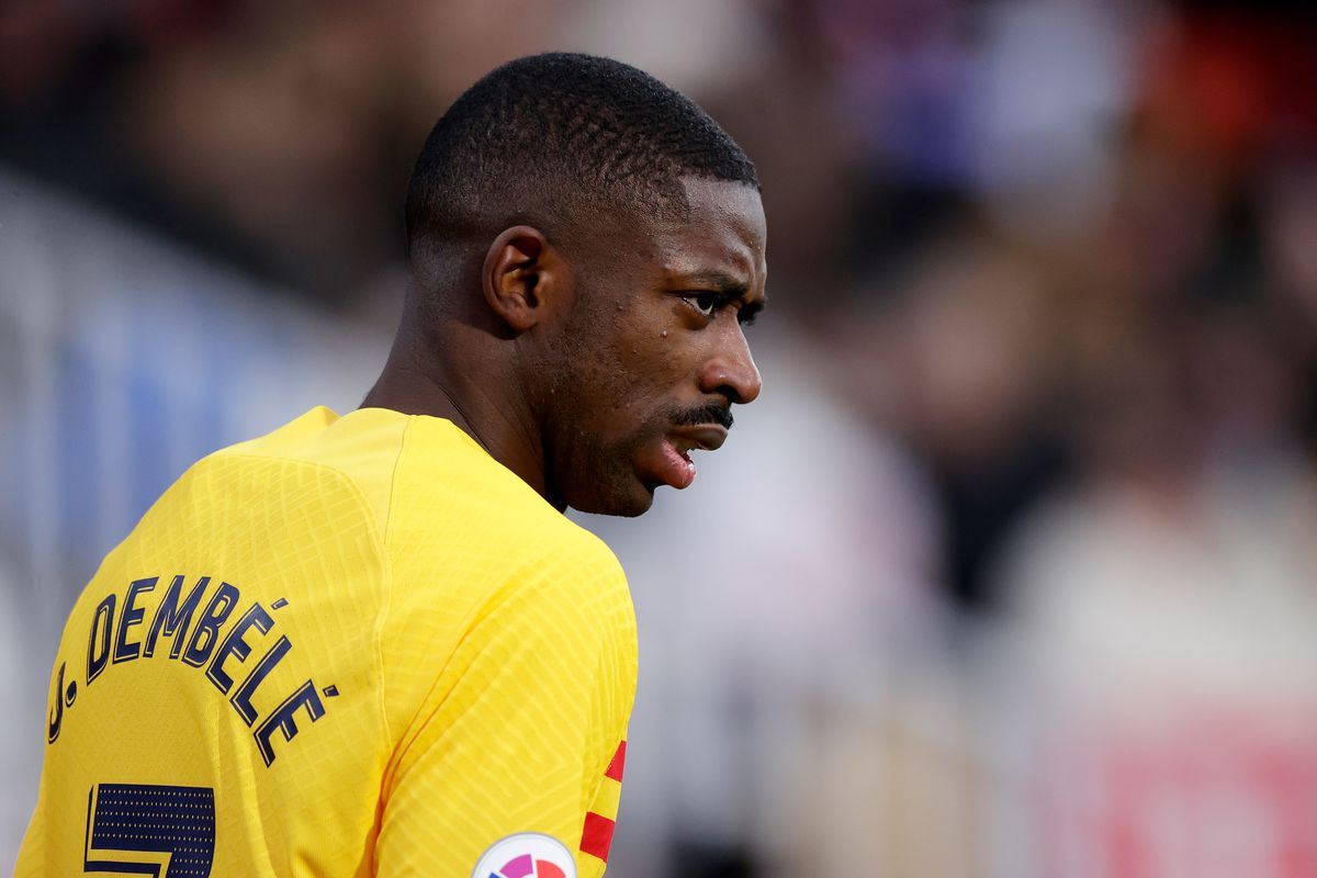 Ousmane Dembélé blessé