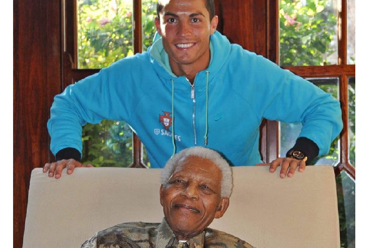 Cristiano Ronaldo s’approprie « un héritage » de Nelson Mandela