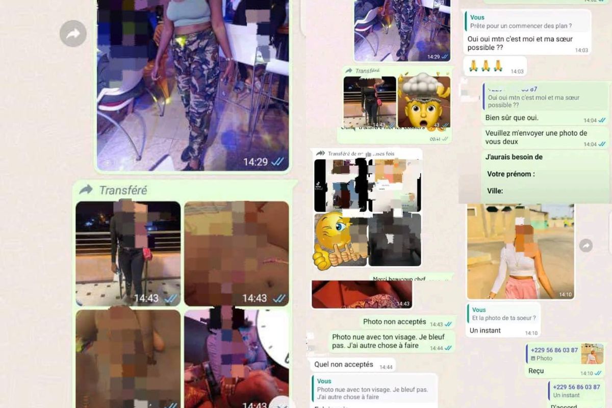 Bénin : Voulant se lancer dans le bizzi, leurs n*des se retrouvent sur les réseaux sociaux