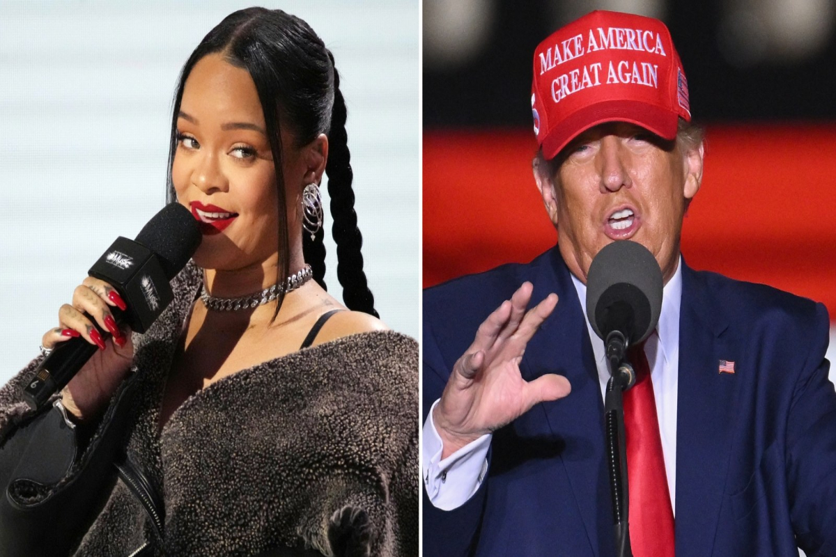Donald Trump Rihanna
