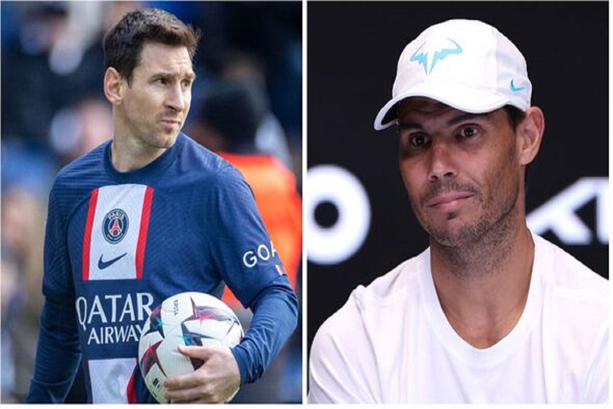 Lionel Messi et Rafael Nadal