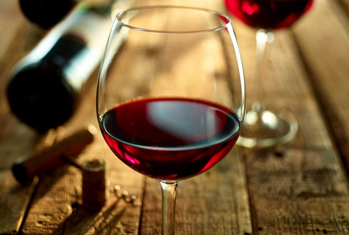 boire du vin rouge