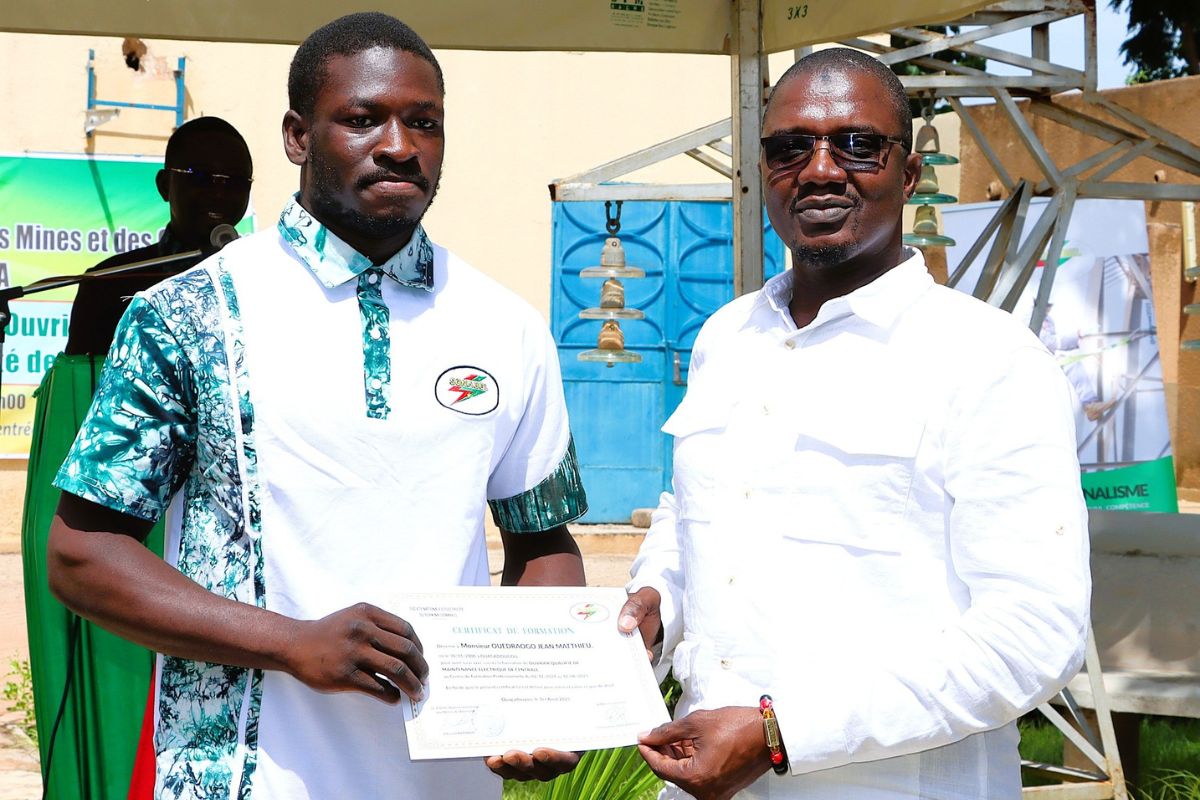 Burkina Faso/Centre de Formation Professionnelle de la SONABEL : 257 ouvriers prêts à relever les défis de l’électrification