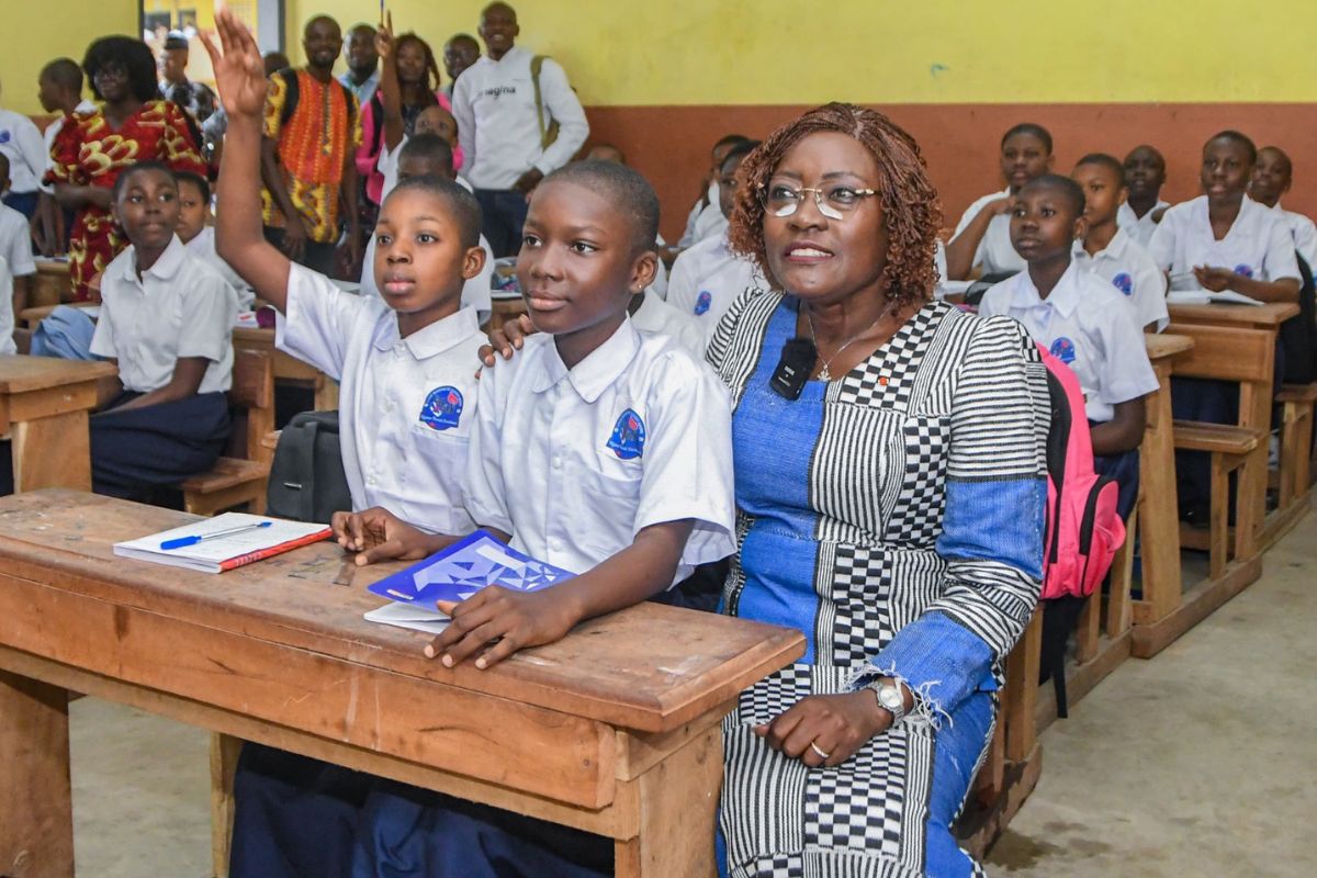 Mariatou Koné : la Ministre lance les travaux de réhabilitation du lycée scientifique de Yamoussoukro