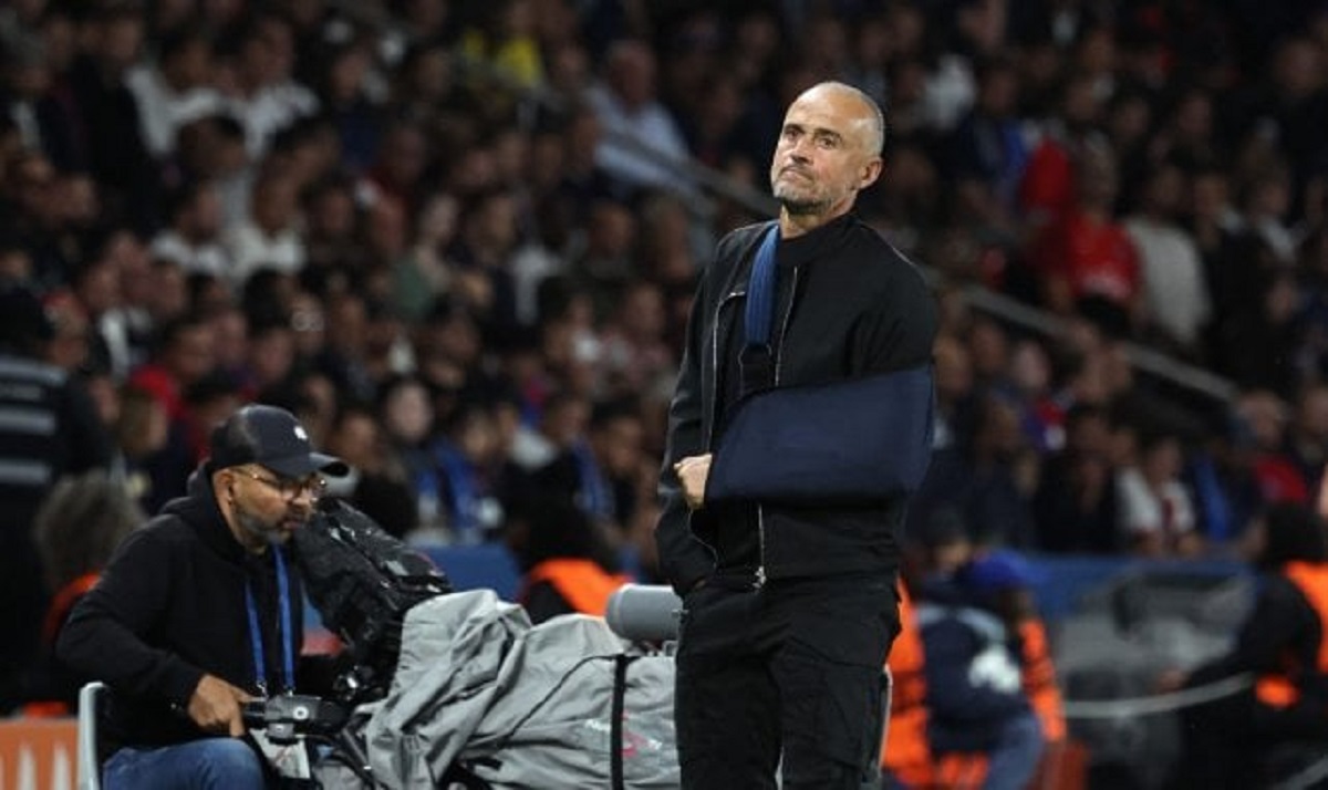 PSG : Luis Enrique réagit au penalty raté de Barcola face à Atalanta en Ligue des champions