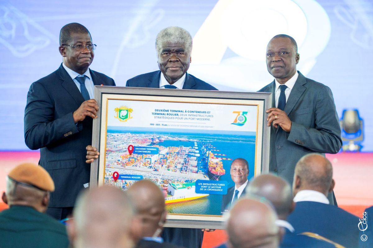 Port d’Abidjan : l’infrastructure a bénéficié d’un investissement de 1 100 milliards de 2011 à 2024