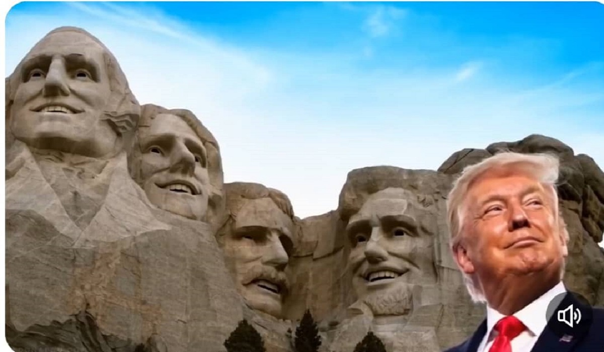 USA : Donald Trump se voit bien être immortalisé au Mont Rushmore