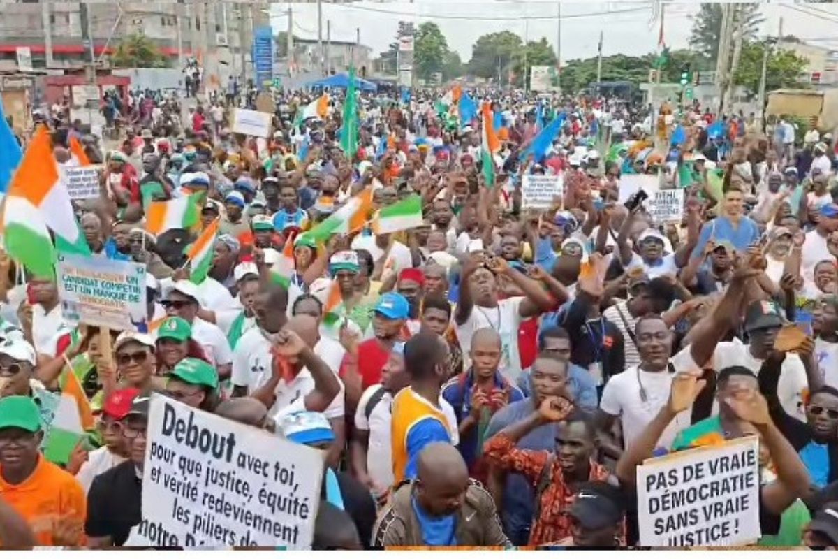 Côte d’Ivoire : le PPA-CI annonce une grande marche pacifique prévue pour cette date